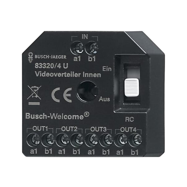 Busch-Jaeger Aktiv Videoverteiler innen UP 83320/4 U